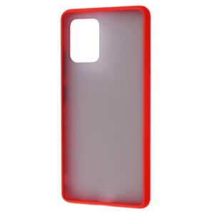 Чехол TPU Matte Color Case для Samsung Galaxy S10 lite (G770F) – Red