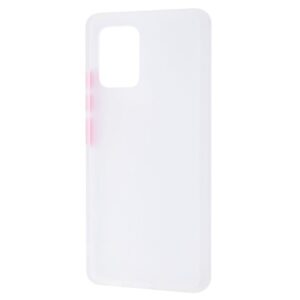 Чехол TPU Matte Color Case для Samsung Galaxy S10 lite (G770F) – White