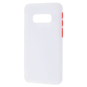 Чехол TPU Matte Color Case для Samsung Galaxy S10e (G970) – White