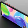 Cиликоновый чехол Deen ColorRing c креплением под магнитный держатель для Samsung Galaxy A21s – Черный 64936