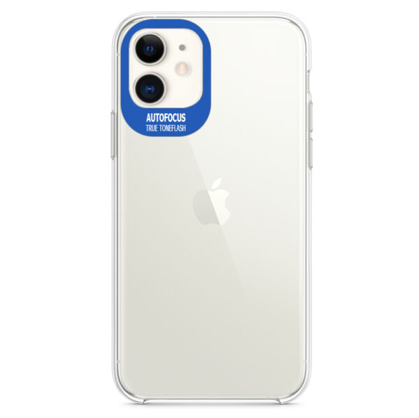 Прозрачный силиконовый TPU чехол Epic clear flash для Iphone 11 – Синий