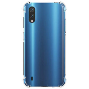 Чехол TPU GETMAN Ease с усиленными углами для Samsung Galaxy A01 – Clear