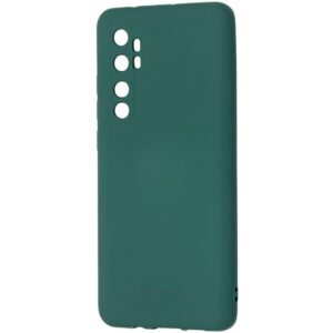 Силиконовый чехол TPU Molan Cano Smooth для Xiaomi Mi Note 10 Lite  — Зеленый