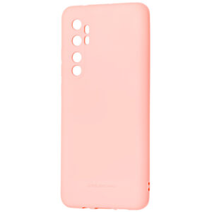 Силиконовый чехол TPU Molan Cano Smooth для Xiaomi Mi Note 10 Lite  — Розовый