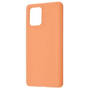 Чехол WAVE Colorful Case с микрофиброй для Samsung Galaxy S10 lite (G770F) – Peach