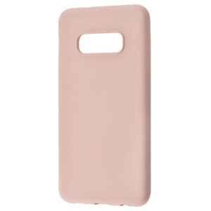 Чехол WAVE Colorful Case с микрофиброй для Samsung Galaxy S10e (G970) – Pink sand