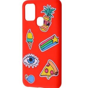 TPU чехол WAVE Fancy Case для Samsung Galaxy M31 – Color style watermelon / Red