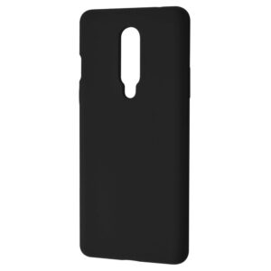 Чехол Silicone Case WAVE Full с микрофиброй для OnePlus 8 – Black