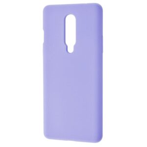 Чехол Silicone Case WAVE Full с микрофиброй для OnePlus 8 – Light purple