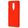 Чехол Silicone Case WAVE Full с микрофиброй для OnePlus 8 – Red