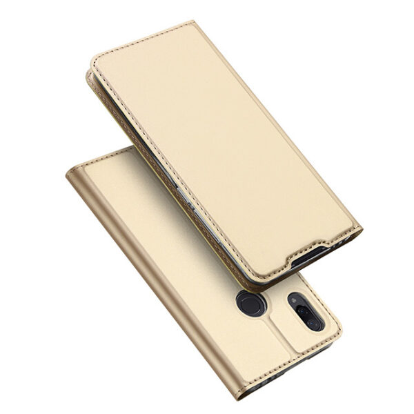 Чехол-книжка Dux Ducis с карманом для Xiaomi Redmi 7 — Золотой