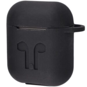 Чехол для наушников Silicone Case для Apple Airpods – Black