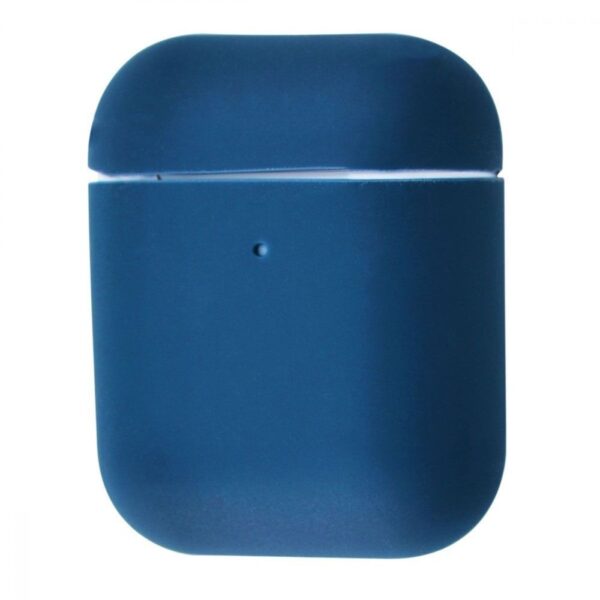 Чехол для наушников Silicone Case Ultra Slim для Apple Airpods 2 – Blue cobalt