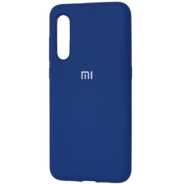 Оригинальный чехол Silicone Cover 360 с микрофиброй для Xiaomi Mi 9 SE – Синий / Navy Blue