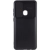Чехол Camshield Black TPU со шторкой защищающей камеру для Samsung Galaxy A21s – Черный 64782