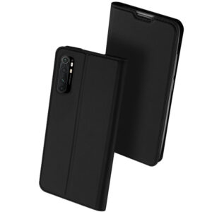 Чехол-книжка Dux Ducis с карманом для Xiaomi Mi Note 10 Lite — Черный