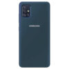 Чохол Silicone Cover для Samsung Galaxy A51 Синій / Cosmos blue