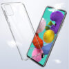 Прозрачный силиконовый TPU чехол для Samsung Galaxy A31 65150