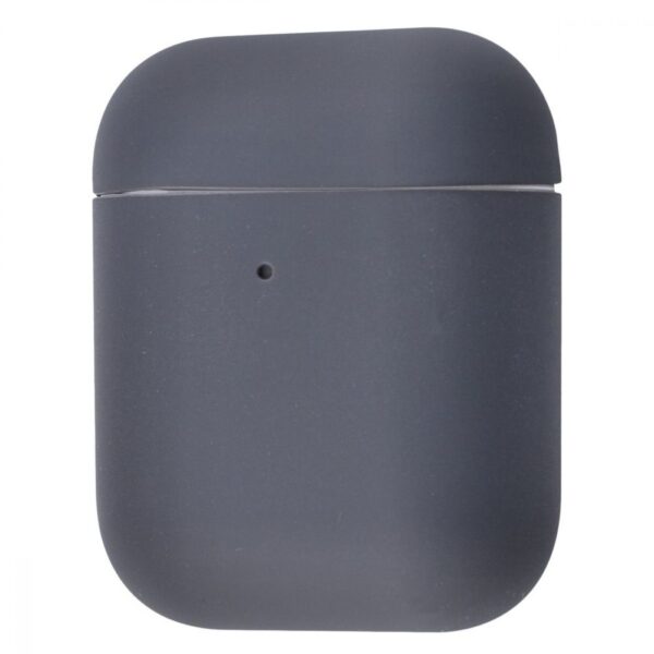 Чехол для наушников Silicone Case Ultra Slim для Apple Airpods 2 – Gray