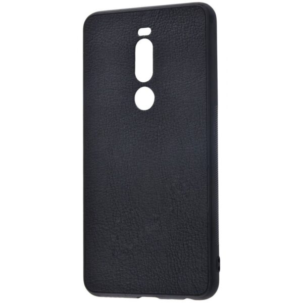 Чехол Holographic Leather Case для Meizu M8 Note / Note 8 – Black
