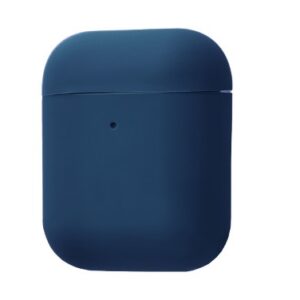 Чехол для наушников Silicone Case Ultra Slim для Apple Airpods 2 – Midnight blue