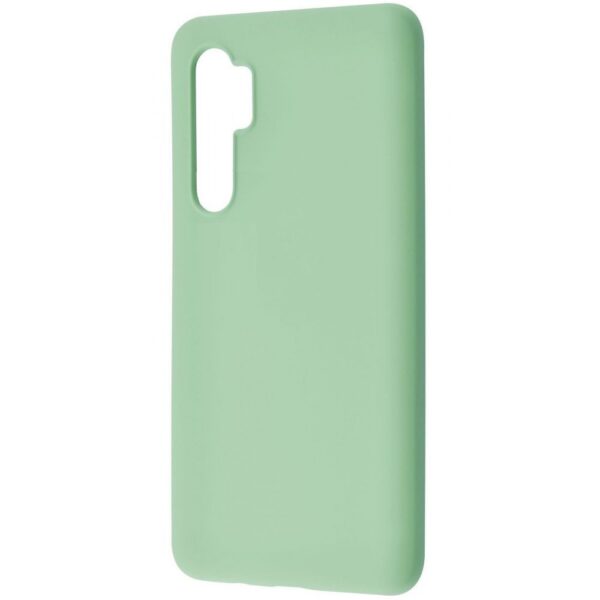 Чехол WAVE Colorful Case с микрофиброй для Xiaomi Mi Note 10 Lite – Mint gum