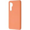 Чехол WAVE Colorful Case с микрофиброй для Xiaomi Mi Note 10 Lite – Peach