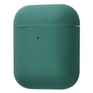 Чехол для наушников Silicone Case Ultra Slim для Apple Airpods 2 – Pine green