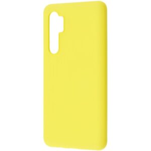 Чехол WAVE Colorful Case с микрофиброй для Xiaomi Mi Note 10 Lite – Yellow