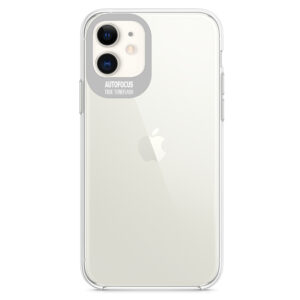Прозрачный силиконовый TPU чехол Epic clear flash для Iphone 11 – Серебряный