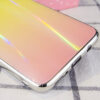 TPU+Glass чехол Gradient Aurora с лого для Samsung Galaxy A70 2019 (A705) – Розовый 65492