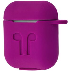 Чехол для наушников Silicone Case для Apple Airpods – Purple