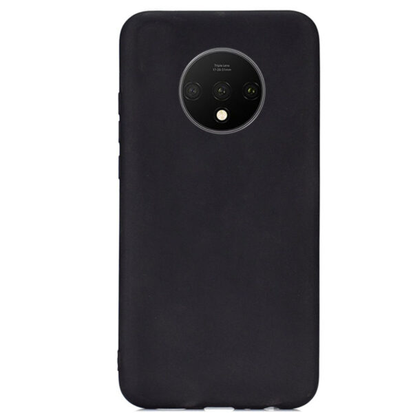 Матовый силиконовый TPU чехол для OnePlus 7T – Black