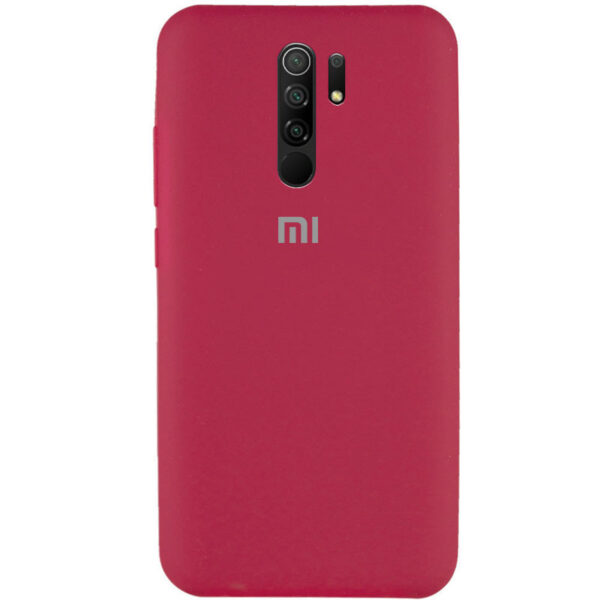 Чохол Silicone Cover для Xiaomi Redmi 9 Червоний / Rose Red