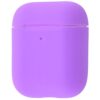 Чехол для наушников Silicone Case Slim для Apple Airpods 2 – Purple