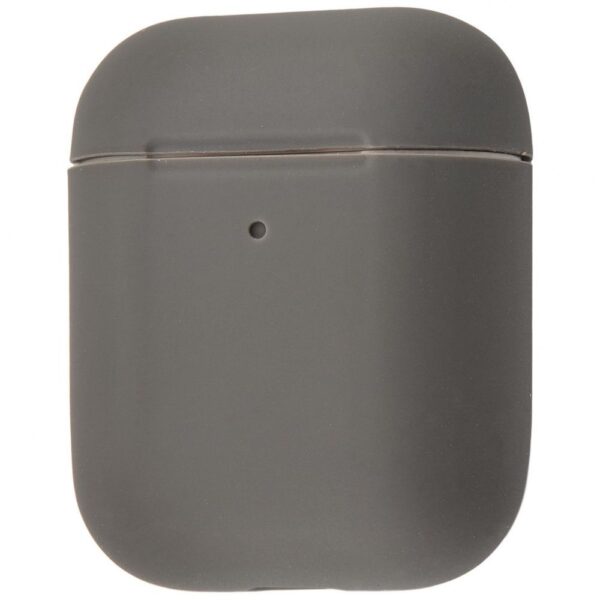Чехол для наушников Silicone Case Slim для Apple Airpods 2 – Gray