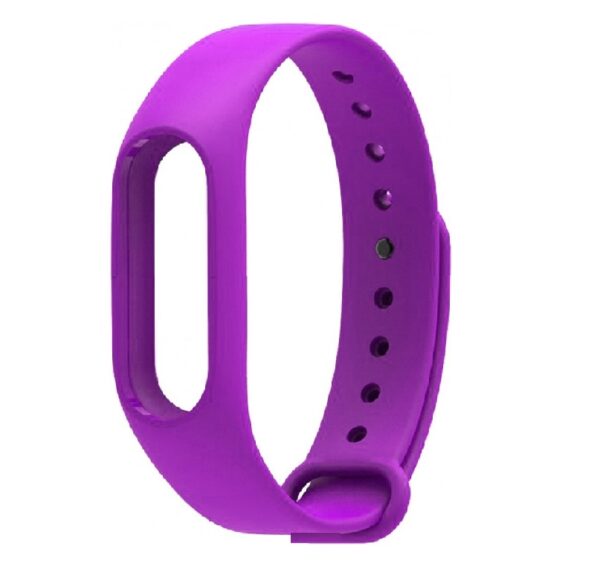 Ремінець Silicone для Xiaomi Mi Band 3/4 Фіолетовий / Purple