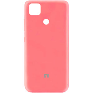 Оригинальный чехол Silicone Cover My Color (A) с микрофиброй для Xiaomi Redmi 9C / 10A – Розовый / Peach