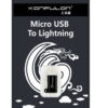 Адаптер Konfulon Z8 Micro USB to Lightning – Black 69145