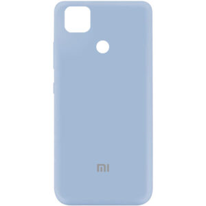 Оригинальный чехол Silicone Cover My Color (A) с микрофиброй для Xiaomi Redmi 9C / 10A – Голубой / Sky Blue