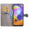 Кожаный чехол-книжка Art Case с визитницей для Samsung Galaxy M31s – Серый 69177