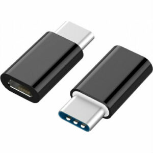 Адаптер Aspor Micro USB to Type-C – Black