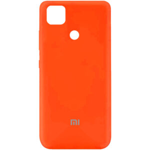 Оригинальный чехол Silicone Cover My Color (A) с микрофиброй для Xiaomi Redmi 9C / 10A – Оранжевый / Neon Orange