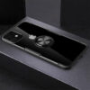 Чехол TPU+PC Deen CrystalRing с креплением под магнитный держатель для Iphone 12 Mini – Черный 70084