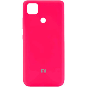 Оригинальный чехол Silicone Cover My Color (A) с микрофиброй для Xiaomi Redmi 9C / 10A – Розовый / Barbie pink