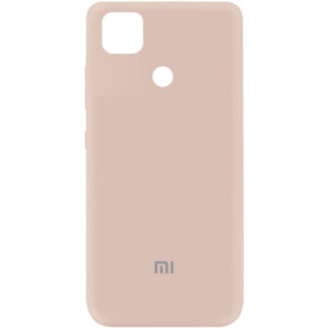Оригинальный чехол Silicone Cover My Color (A) с микрофиброй для Xiaomi Redmi 9C / 10A – Розовый / Pink Sand