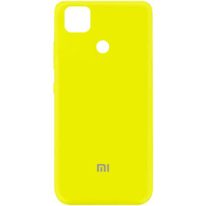 Оригинальный чехол Silicone Cover My Color (A) с микрофиброй для Xiaomi Redmi 9C / 10A – Желтый / Flash