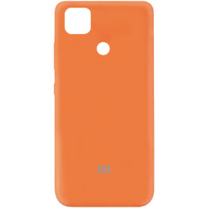 Оригинальный чехол Silicone Cover My Color (A) с микрофиброй для Xiaomi Redmi 9C / 10A – Оранжевый / Orange