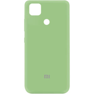 Оригинальный чехол Silicone Cover My Color (A) с микрофиброй для Xiaomi Redmi 9C / 10A – Мятный / Mint