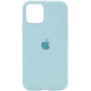 Оригинальный чехол Silicone Cover 360 с микрофиброй для Iphone 12 Mini – Бирюзовый / Turquoise